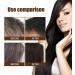 Herbal Shampoo Korea Yaguan Black Hair Shampoo Hair Dye Effective White Hair Turns To Black Instant Black Hair Shampoo for Women Men Lasts 30 Days (2PC- Black) - Buy Online on GoSupps.com