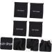 PLAFOPE 4pcs Hair Dryer Storage Bag Hair Dryer Carrying Bags Hair Waver Tool Hair Bag Cloth Bag Fabric Black - Buy Online on GoSupps.com