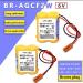 2PCS BR-AGCF2W 2200mAH 6V Battery Replacement for FANUC Controls - A98L-0031-0011 - International Shipping Available - Buy Online on GoSupps.com