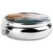 Beach Printed Mini Round Pill Box - 3 Compartment Travel Organizer for Medications | Portable & Convenient Pill Case for Home Office & On-the-Go - Buy Online on GoSupps.com