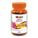 PEDIAKID - Immunity Gums - Natural Formula with Delicious Raspberry Aroma - Contributes to the Normal Functioning of the Immune System - Supports the body's defenses - 60 gummies