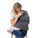 Dark Grey Nursing Cover & Poncho | Soft Cotton & Polyester Nursing Apron & Blanket for Babies | 70x85cm Ideal for Breastfeeding - Buy Online on GoSupps.com