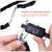 Sportneer 5-Digit Resettable Combination Bike Chain Lock | Heavy Duty Anti-Theft Security for Bikes, Scooters, Doors, Gates, and Fences | Black 3.2 ft - Buy Online on GoSupps.com