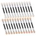 SOESFOUFU 24pcs Latex Eye Shadow Stick Eye Shadow Applicator Women Eye Shadow Brush Eyeshadow Cosmetic Makeup Sticks Women Makeup Brush Makeup Applicator Eyeshadow Makeup Sticks