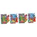 Abaodam 4 pieces of tear -resistant fabric book Newborn fabric book Book made of soft fabric interactive toy animal book children's toys toys baby birthday gifts -fabric book boy