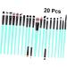 WOONEKY 20pcs Eyelash Eye Shadow Brush Makeup Brush Kit Eyeshadow Tools Shadow Eye Shadow Brush Size 1 As Shown - Buy Online on GoSupps.com