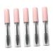 Didiseaon 15 Pcs Mascara Tube Empty Eyelash Eyeshadow Applicators Eyebrow Applicator Mini Abs Pink Container