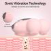 MelodySusie Electric Sonic Facial Cleansing Brush - Rechargeable for Deep Cleaning & Exfoliating | Mother's Day Gift for Women - Buy Online on GoSupps.com