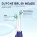 FUMEIKANG Sonic Electric Toothbrush with 8 Heads, Rechargeable for Adults and Kids - Pink - Buy Online on GoSupps.com