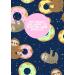 I LOVE SLOTHS...AND DONUTS 7x10 Composition Notebook