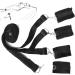 Bande d' tirement flexible non lin aire en nylon noir - Buy Online on GoSupps.com