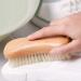 HEALIFTY Natural Beech Bristle Scrub Brush Household Laundry Brush Washing Clothes Brush Shoes Wash Brush - Buy Online on GoSupps.com