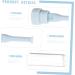 Healeved 12pcs Tools Reusable Lens Lens Stick Removal Tool Convenient Lens Sticks Lens Wearing Rod Bulk Plastic Plunger Travel - Buy Online on GoSupps.com
