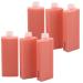 6x Refill Roll-On Wax Cartridges Lipo America USA Standard/UK Pink Kosmetex 75ml suitable for Clean+Easy Look-Epil 6x Refill