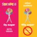Zollipops Clean Teeth Pops - Tropical Fruit Flavors - 3.1 oz - Sugar-Free Teeth Cleaning Lollipops - Buy Online on GoSupps.com