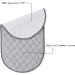 Nicoone Waterproof Changing Mat Liners 3PCS | Quilted Bamboo Terry Surface | Washable Reusable Diaper Changing Pad Liner for Home & Travel - Grey - Buy Online on GoSupps.com