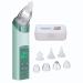 2 in 1 Baby Nasal Aspirator,Blackhead Remover - COCOBELA USB Electric Nose Sucker for Baby Infants with 3 Silicon Tip and 4 Replacement Blackhead Remover Probes