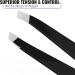 iMethod Tweezers and Eyebrow Brush - Precision Ingrown Hair Removal Tool with Double-Ended Brow Brush - Buy Online on GoSupps.com