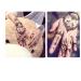 Temporary Tattoo Kit: 4 Pcs with 40 Stencils - Body Art Painting Stickers in Black, Brown, Maroon - Buy Online on GoSupps.com