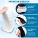 2 Pairs Height Increasing Insoles for Men & Women - Arch Support Inserts for Comfort & Boost (1.5cm - Buy Online on GoSupps.com