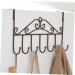 Alipis Metal Clothes Hanger Metal Clothing Rack Over The Door Hanger Towel Hanger Coat Hanger Hat Organizer medium As Shown - Buy Online on GoSupps.com