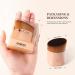 DUcare Kabuki Foundation Brush - Professional Flat Top Makeup Tool for Blending Liquid and Powder Makeup - Synthetic Golden - Buy Online on GoSupps.com