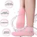 Tofern 2-Pairs Silicone Pedicure Socks for Women - Moisturizing and Softening, Pink - Buy Online on GoSupps.com