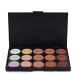 Vodisa Ultra Contour Kit - 15 Color Blemish Concealer Palette for Face Makeup - Beauty Cosmetics Cream Contour & Highlighter Palette - Buy Online on GoSupps.com