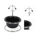 Premium Shaving Brush Set with Stand | Men's Grooming Kit for Home Barbershop & Hotel Portable Shaving Cream Bowl Included - Buy Online on GoSupps.com