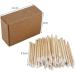 200Pcs Disposable Make Up Lip Brush Lip Gloss Wand with Bamboo Handle for Lip Lipstick Applicator Eyelash Extension Application Makeup Tool - Buy Online on GoSupps.com