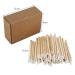 100pcs Disposable Lip Brushes | Eco-Friendly Makeup Applicators with Bamboo Handle - Lint Free Lipstick & Lip Gloss Wands - Buy Online on GoSupps.com