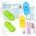 FRCOLOR 12pcs Toothbrush Cases - Protective Silicone & Wooden Pumpkin Cutouts | Travel Brush Covers & Stickers - Buy Online on GoSupps.com