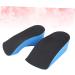 NOLITOY Height Boosting Insoles - 3cm Leather Shoe Inserts for Men & Women | Invisible Heel Height Increase Pads - Buy Online on GoSupps.com