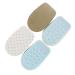 Healifty 2 Pairs Inner Height Increasing Insole Sole Insoles Half Insole Silicone Insoles Lift Height Insoles Latex Increase Insole Inner Heightening Shoe Pad Shoe Pads Internal Heightening As Shown 9X5X1.2cm