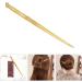 minkissy Thick Decor Bamboo Girls Sheep Chopsticks Horn Natural for Accessories Long Clip Headdress Minimalist and Jewelry Accessory Shape Hair Bun Hairpin Sticks Carved Lady Chopstick - Buy Online on GoSupps.com