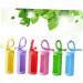 FRCOLOR 6pcs Neoprene Bottle Holder Keychain Set - Perfect for Essential Oils & Travel - Durable Keyring with Hanging Hook - Buy Online on GoSupps.com