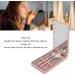 Travel Makeup Brush Set Rotatable LED Light Mirror Makeup Brushes Foundation Powder Blending Concealer Eye Shadows Blush Makeup Brush Kit for Home Dormitory Travel - Buy Online on GoSupps.com