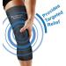 Buy Copper Infused Knee Compression Sleeve - Large Black | International Shipping Available - Buy Online on GoSupps.com