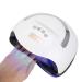 Nail dryer lamp 168W UV nail lamp LED gel polish dryer 4-speed induction manicure tool with telephone holder manicure pedicure nail art in the salon (01)
