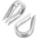 Mtsooning 10PCS Stainless Steel Rope Thimble Rigging Wire Chain Clamp Clip for Sailing Boat Anchor Fishing - Ideal for Commercial & Industrial Applications - Buy Online on GoSupps.com