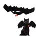 Halloween Pet Bat Wings Cat Halloween Costume Cat Costume Cute Cat Halloween Bat Wings Adjustable Pet Costumes Pet Halloween Bat Wings Costume for Cat Dog Bat Costume.