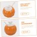 Zerodeko 3 Pcs Ceramic Seasoning Jar Food Containers with Lids Pyramid Cake Tin Porcelain Condiment Jar Condiment Cruet Salt Shaker Ceramic Seasoning Container Ceramics Pepper Can Household - Buy Online on GoSupps.com
