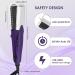 4-in-1 Janelove Hair Crimper & Volumizing Iron for Thin Fine Hair - Purple Gift for Women - Buy Online on GoSupps.com