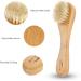 Filfeel Manual Facial Brushes - Wooden Handle Dry Skin Cleaning Tool | Exfoliating Facial Brush for Radiant Skin - Buy Online on GoSupps.com