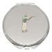 Clay Shooter Enamel Compact Mirror Handbag Gift With Free Engraving 329