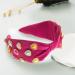 scicent Head Band Knottted Alice Bands Adult Women Wedding Hair Accessories for Girls Wide Fashion Pearls Head Hoops for Party Non-Slip Hair Bands Bling Glitter Hairbands - 27524 - Buy Online on GoSupps.com