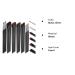 30 Pcs Angled Eyeliner Brush Set for Precise Eye Makeup | Gel Liner & Define Eyebrow Brushes | Fine Flat Slanted Brushes for Perfect Eyeliner Application - Buy Online on GoSupps.com