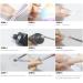 Nail Art Painless Extension Nail Gel Set - 60g Nail Reinforcement with 100 Nail Stencils for Manicure Art Designs (meitao) - Buy Online on GoSupps.com