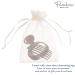 Parcelona French Duck Beak Oval Shell Brown 4 inch Celluloid Hair Claw Clip - Buy Online on GoSupps.com