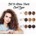 NatuCurl Moisturising Detangling Hair Spray for Curly Hair - With Castor Oil & Shea Butter - Promotes Hair Growth - For Curly Wavy Frizzy & Damaged Hair - Buy Online on GoSupps.com